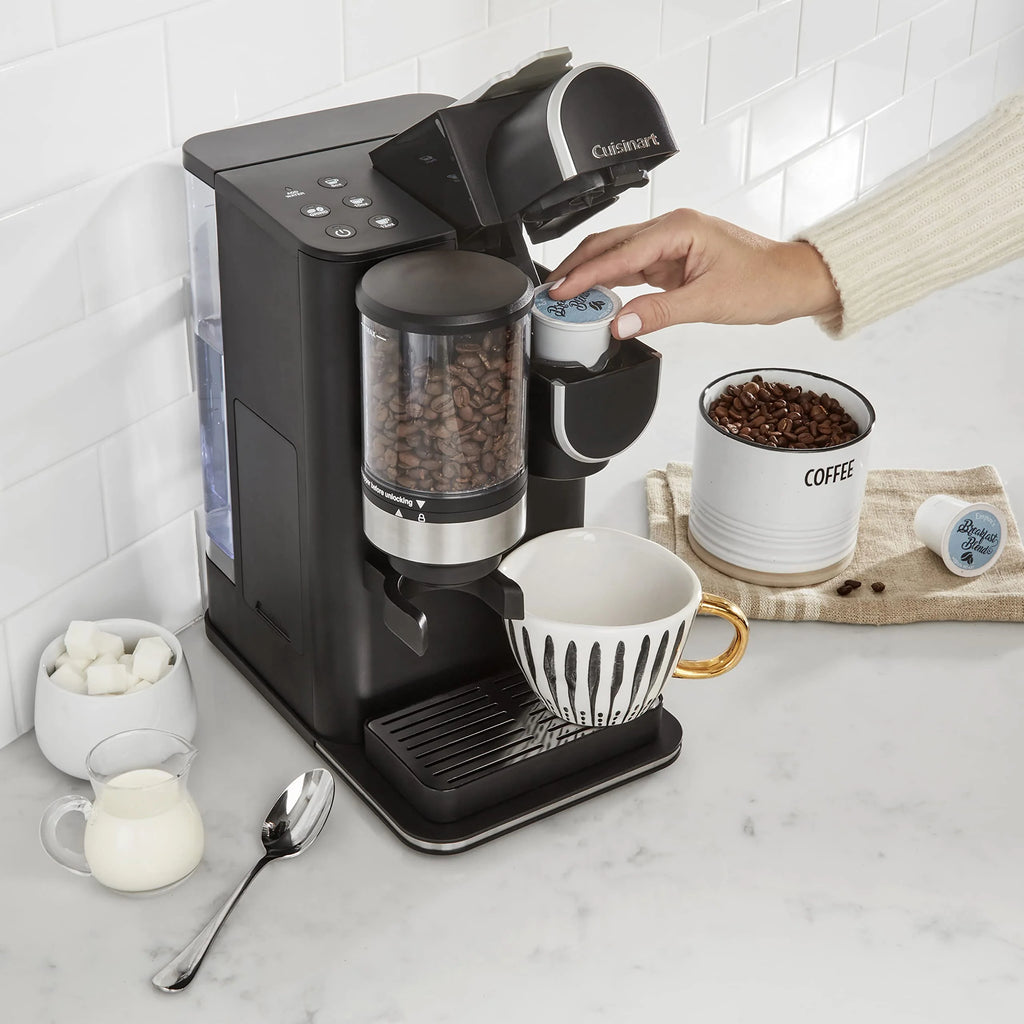2025 Cafetera de una sola porción Cuisinart + Molinillo de café