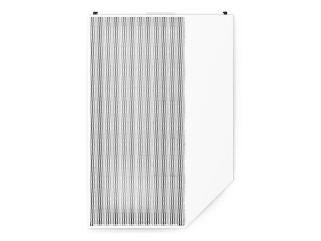 2025 NZXT H6 FLOW - Caja compacta de torre intermedia de doble cámara con flujo de aire, color blanco, CC-H61FW-01