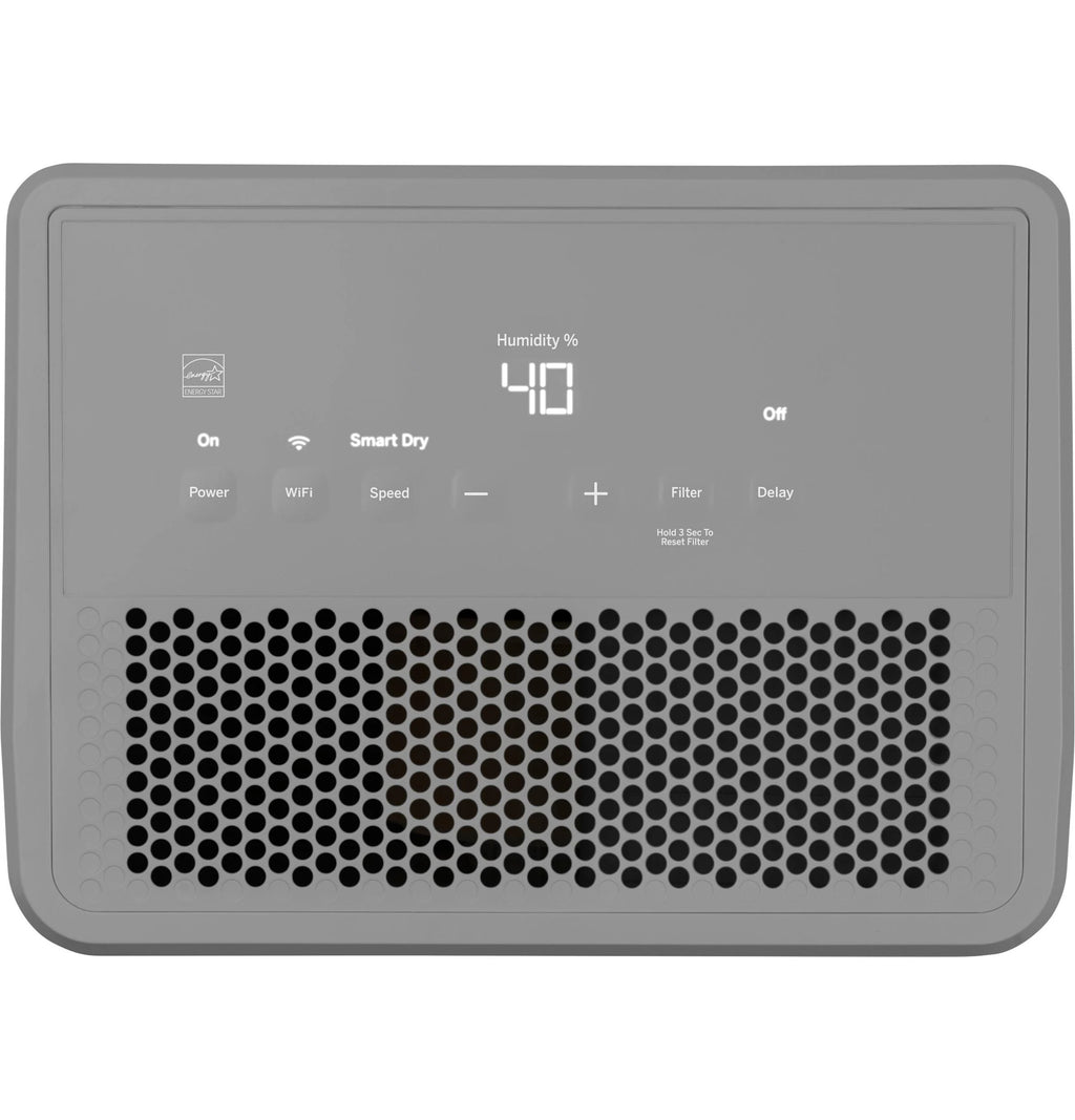 2025 GE Appliances AWHR50LB – Deshumidificador Portátil Inteligente con Smart Dry y Wi-Fi Integrado, Certificado Energy Star®