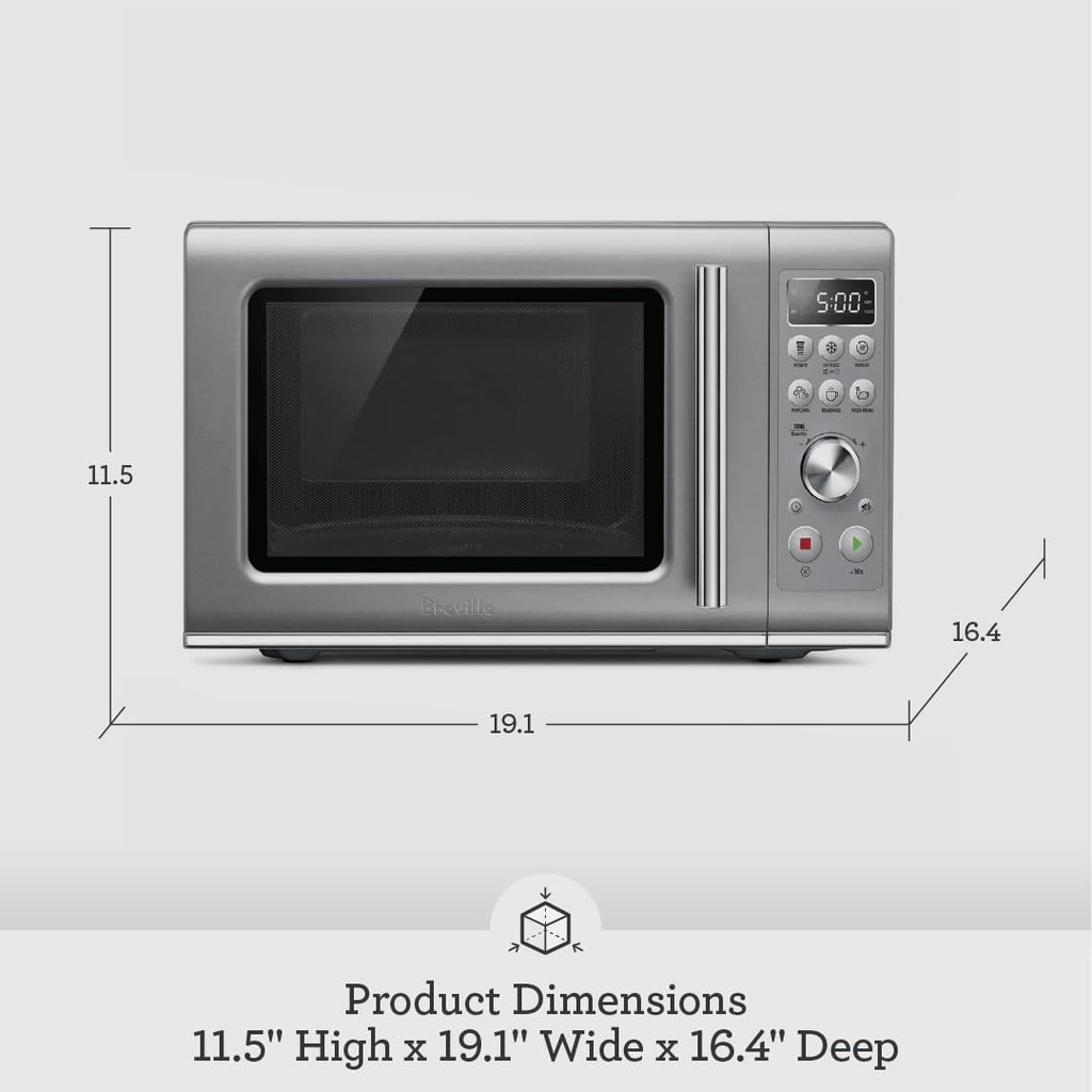 2025 Microondas Compacto de Encimera Breville BMO650SIL1BUC1