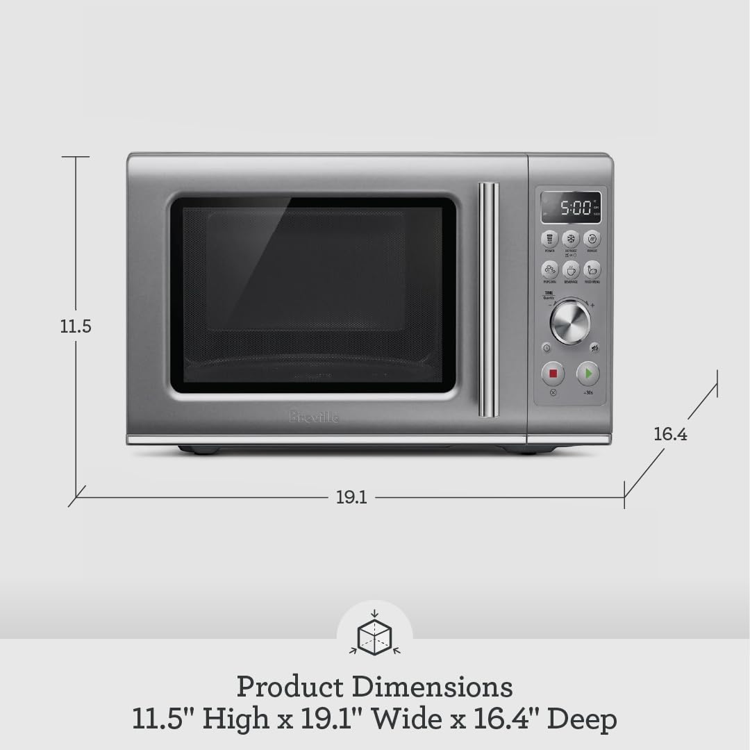 2025 Microondas Compacto de Encimera Breville BMO650SIL1BUC1