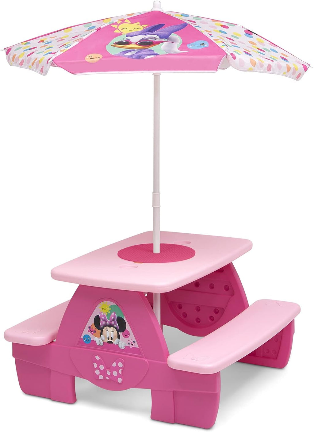 2025 Mesa de picnic de actividades para 4 niños Delta Children Minnie Mouse