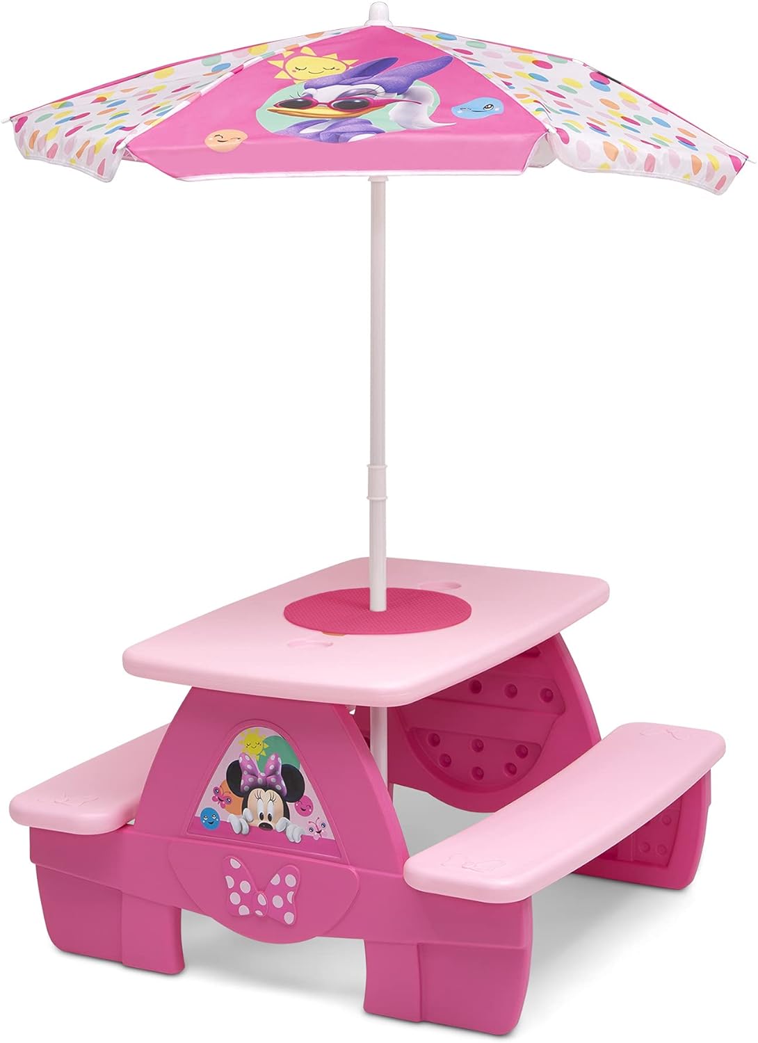 2025 Mesa de picnic de actividades para 4 niños Delta Children Minnie Mouse
