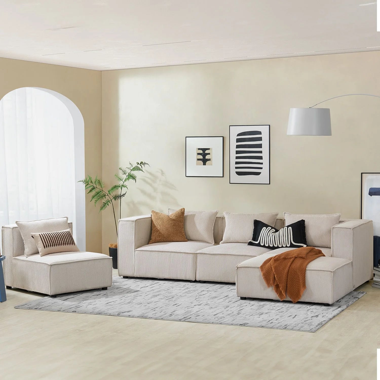 2025 Sofá modular Domas XL - 4 plazas