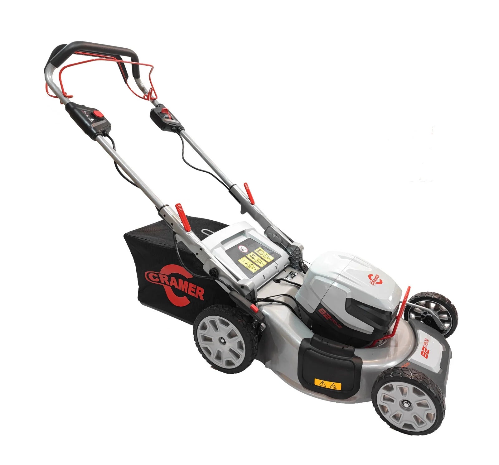 2025 Cortacésped profesional a batería Cramer 82LM51SX – 51 cm, tracción variable, doble batería 82 V 3 Ah incluida