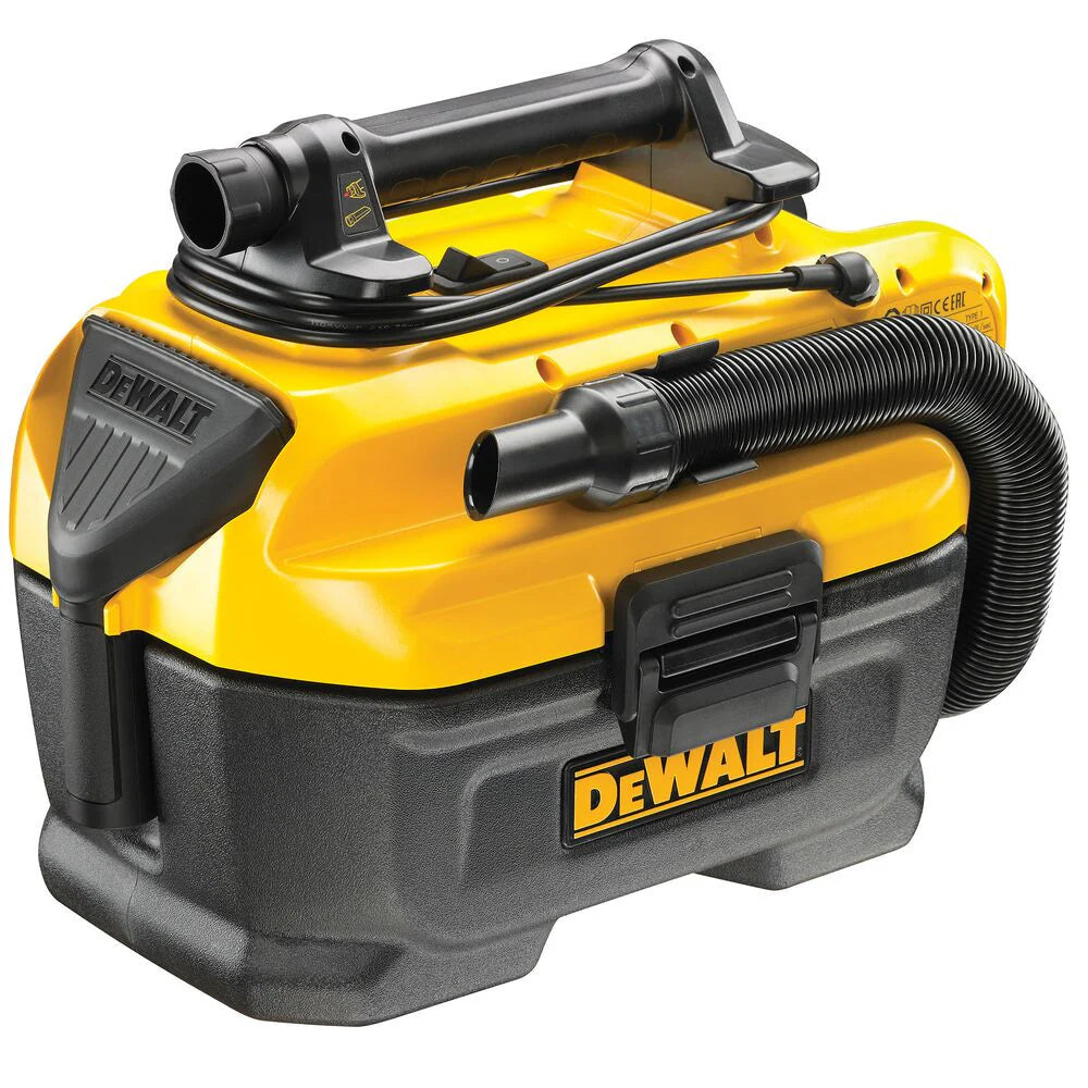 2025 Aspiradora de líquidos y polvo 18V Clase L con batería y conexión a red, capacidad 7,5L (DeWALT DCV584L-QW)